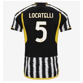 Juventus Manuel Locatelli #5 Hemmakläder 2023-24 Kortärmad